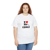 I Love My Corgi Unisex Heavy Cotton Tee