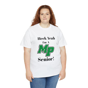 Heck Yeah I'm A Myers Park High School Senior Class Of 2024 Unisex Heavy Cotton Tee