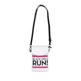Black Girls Run Small Cell Phone Wallet