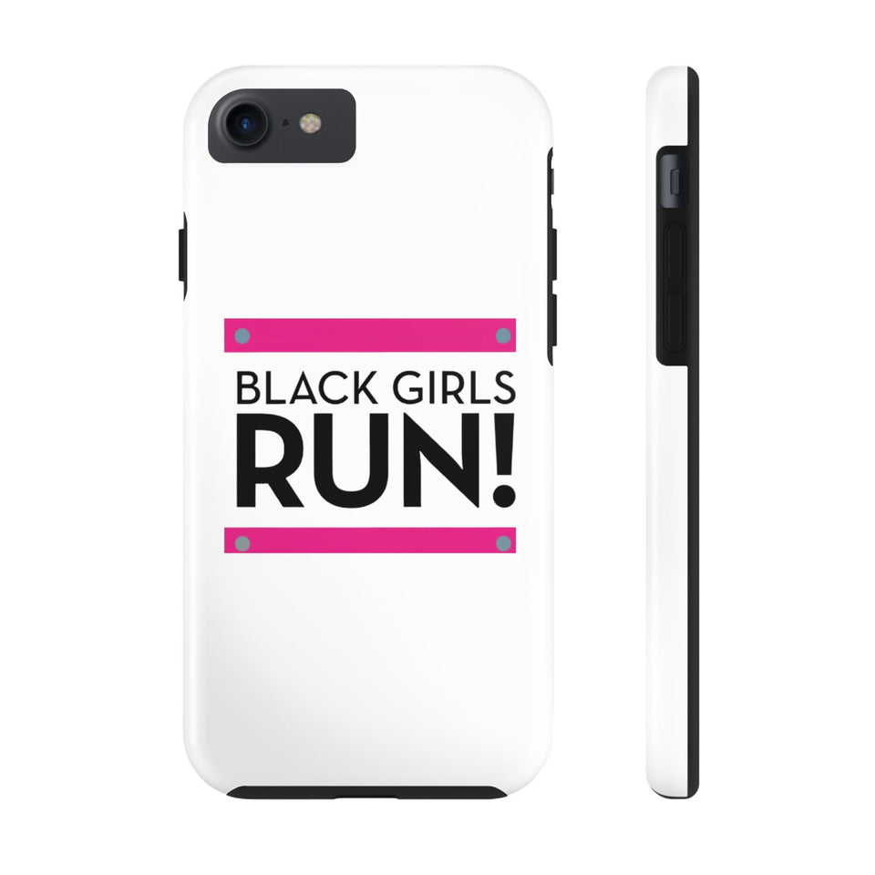 Black Girls Run Tough Phone Cases