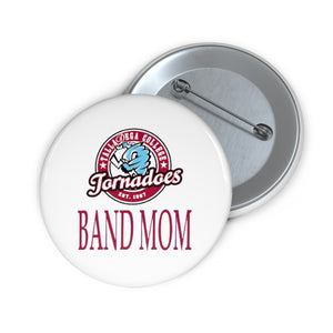 Talladega College Band Mom Custom Pin Buttons