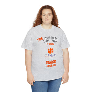 This Is What A Clemson Senior Looks Like Unisex Heavy Cotton Tee