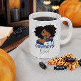 Dallas Cowboys Girl Ceramic Mug 11oz