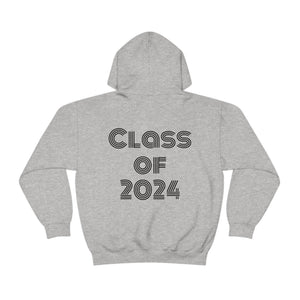 Heck Yeah I'm A NCCU Senior Unisex Heavy Blend™ Hooded Sweatshirt