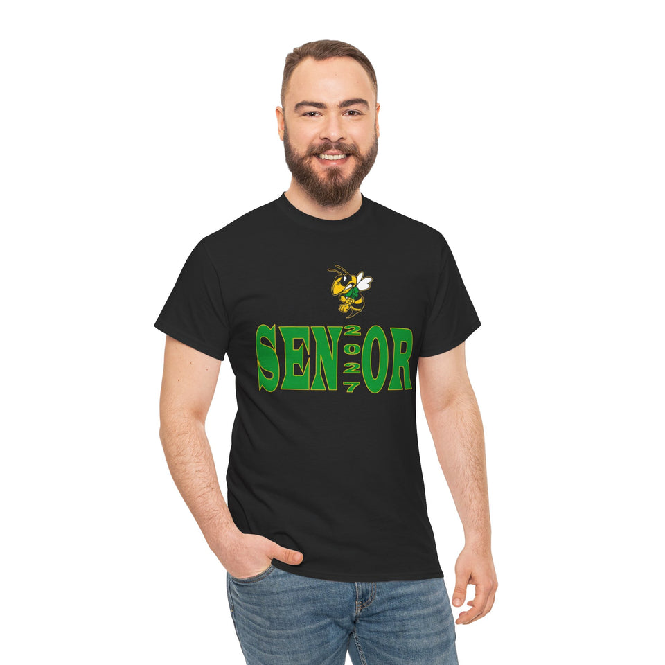 Bessemer City HS Senior 2027 Unisex Heavy Cotton Tee