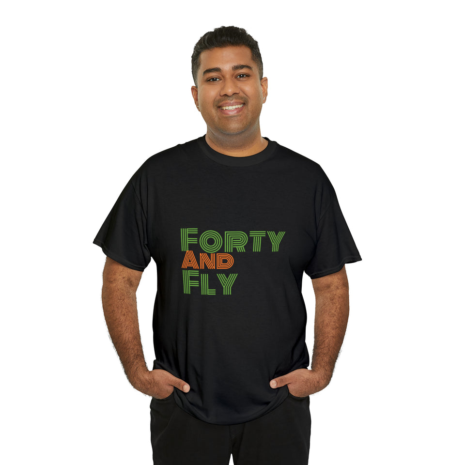 Forty Unisex Heavy Cotton Tee