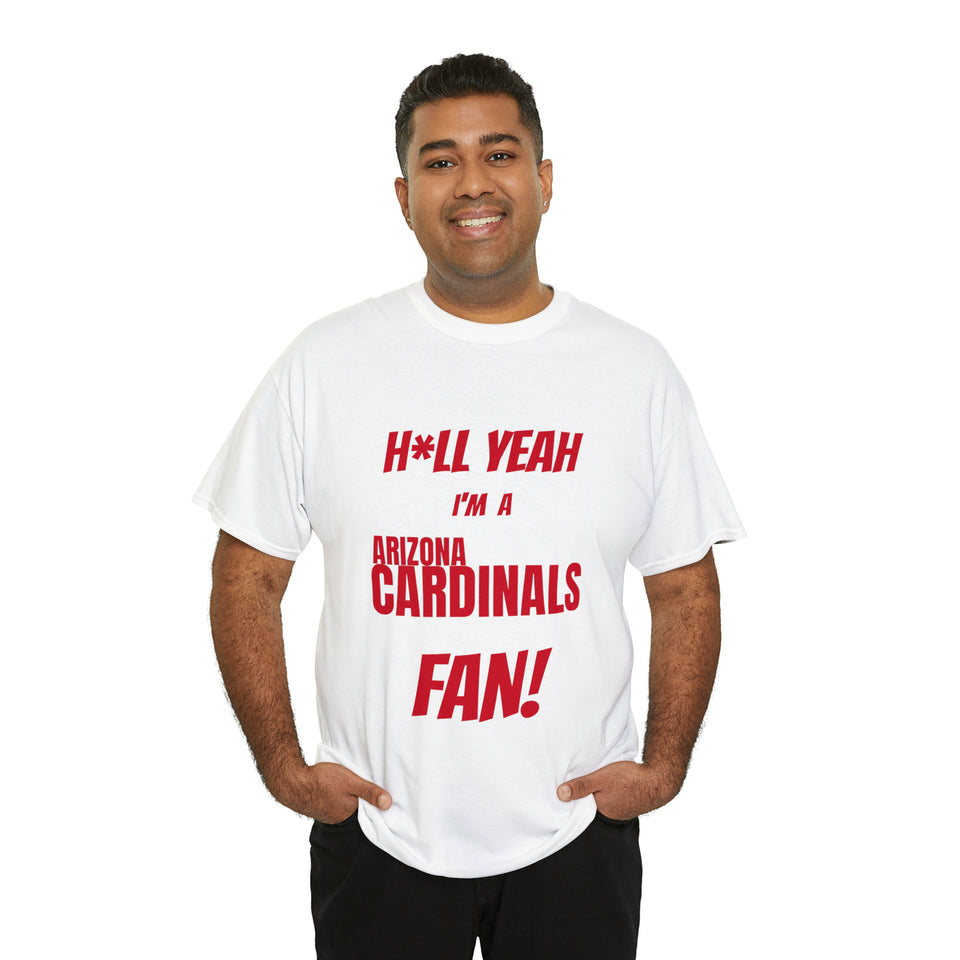 Arizona Cardinals Football Unisex Heavy Cotton Tee
