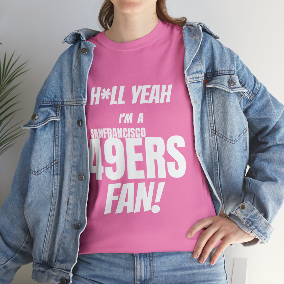 San Francisco Football Unisex Heavy Cotton Tee