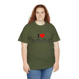 I Love Butterflies Unisex Heavy Cotton Tee