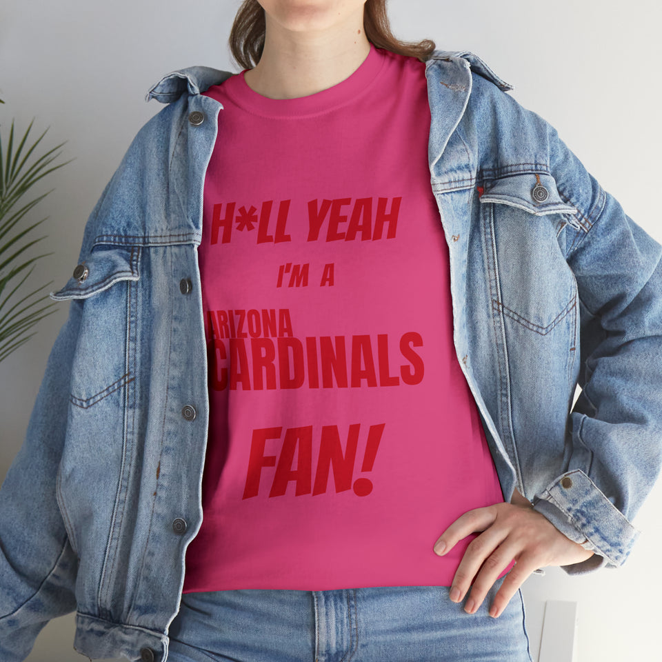 Arizona Cardinals Football Unisex Heavy Cotton Tee