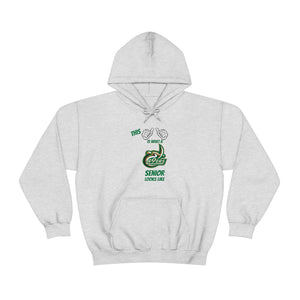 This Is What A UNCC Senior Looks Like Unisex Heavy Blend™ Hooded Sweatshirt