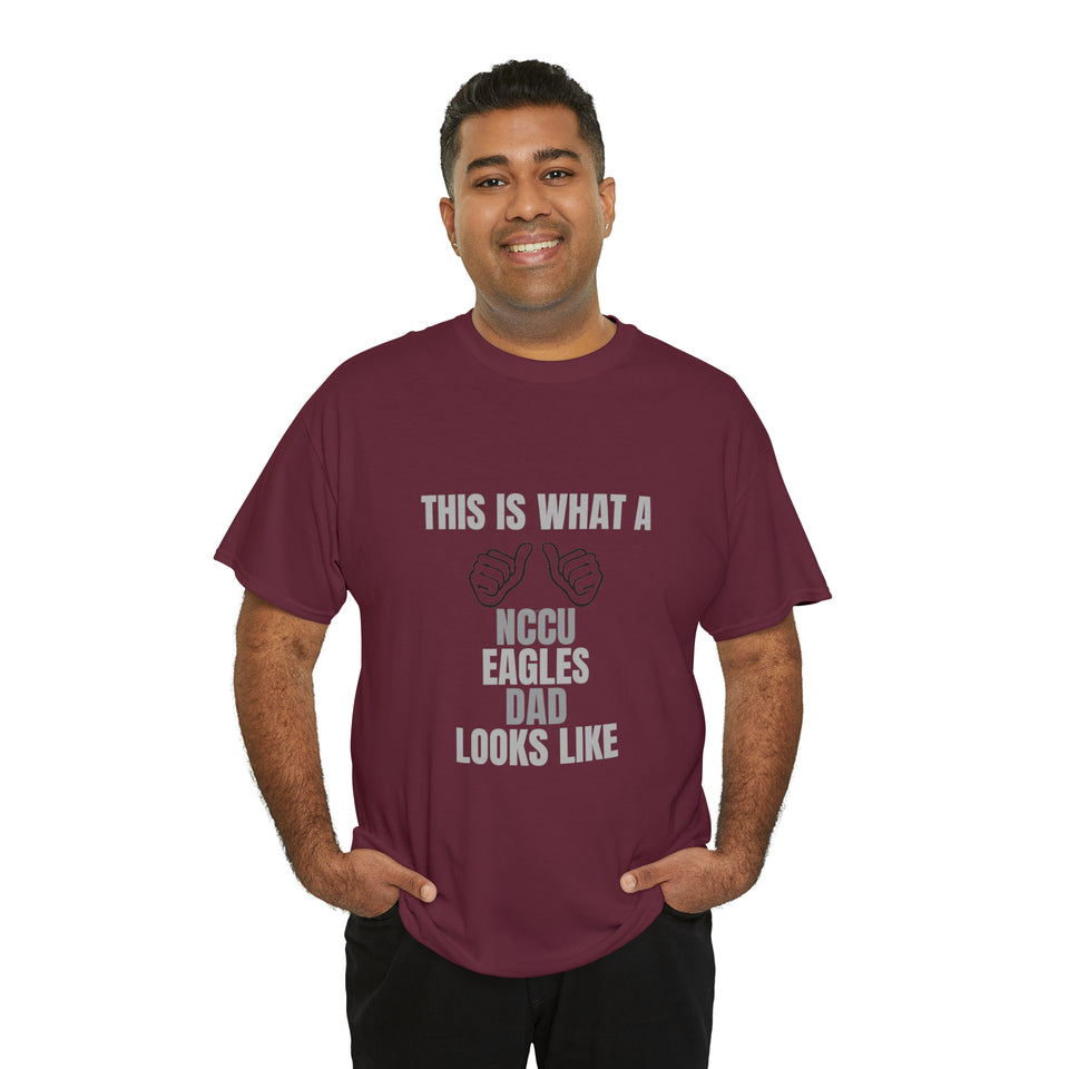 NCCU Dad Unisex Heavy Cotton Tee