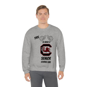 This Is What A South Carolina Gamecocks Senior Looks Like Unisex Heavy Blend™ Crewneck Sweatshirt
