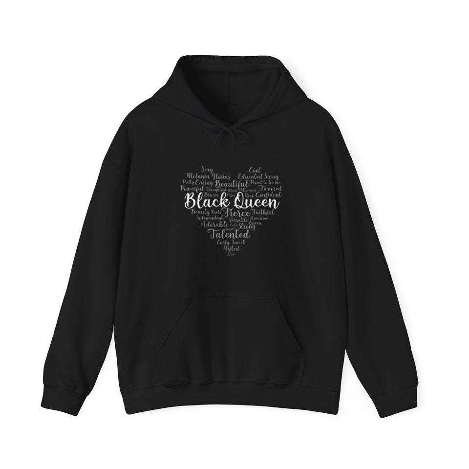 Black Queen Hooded Sweatshirt