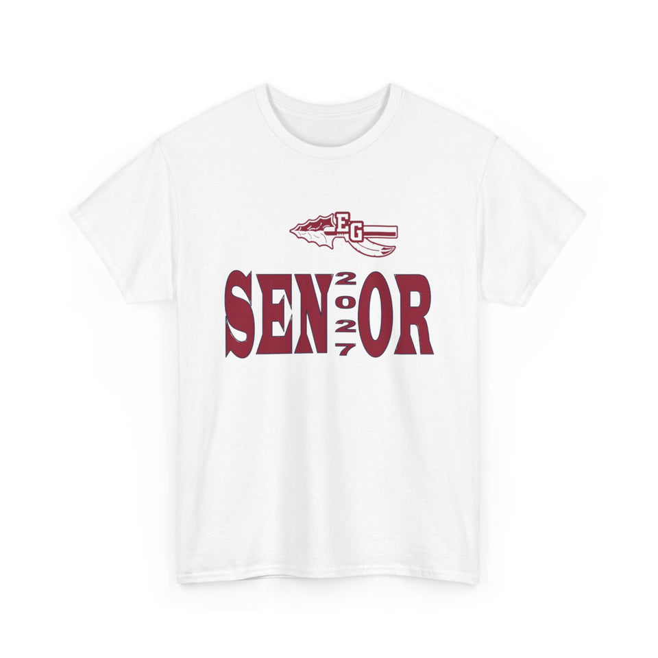 East Gaston HS Senior 2027 Unisex Heavy Cotton Tee