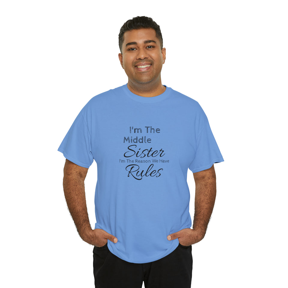 Personality Unisex Heavy Cotton Tee