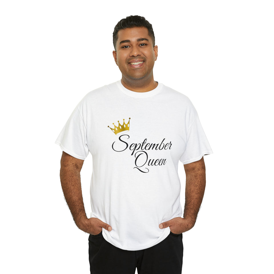 September Queen Unisex Heavy Cotton Tee