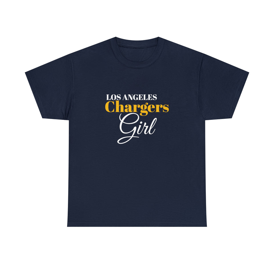 Los Angeles Chargers Girl Unisex Heavy Cotton Tee