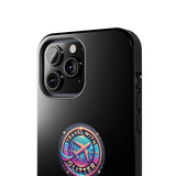 Travel With Glitter Tough Phone Cases