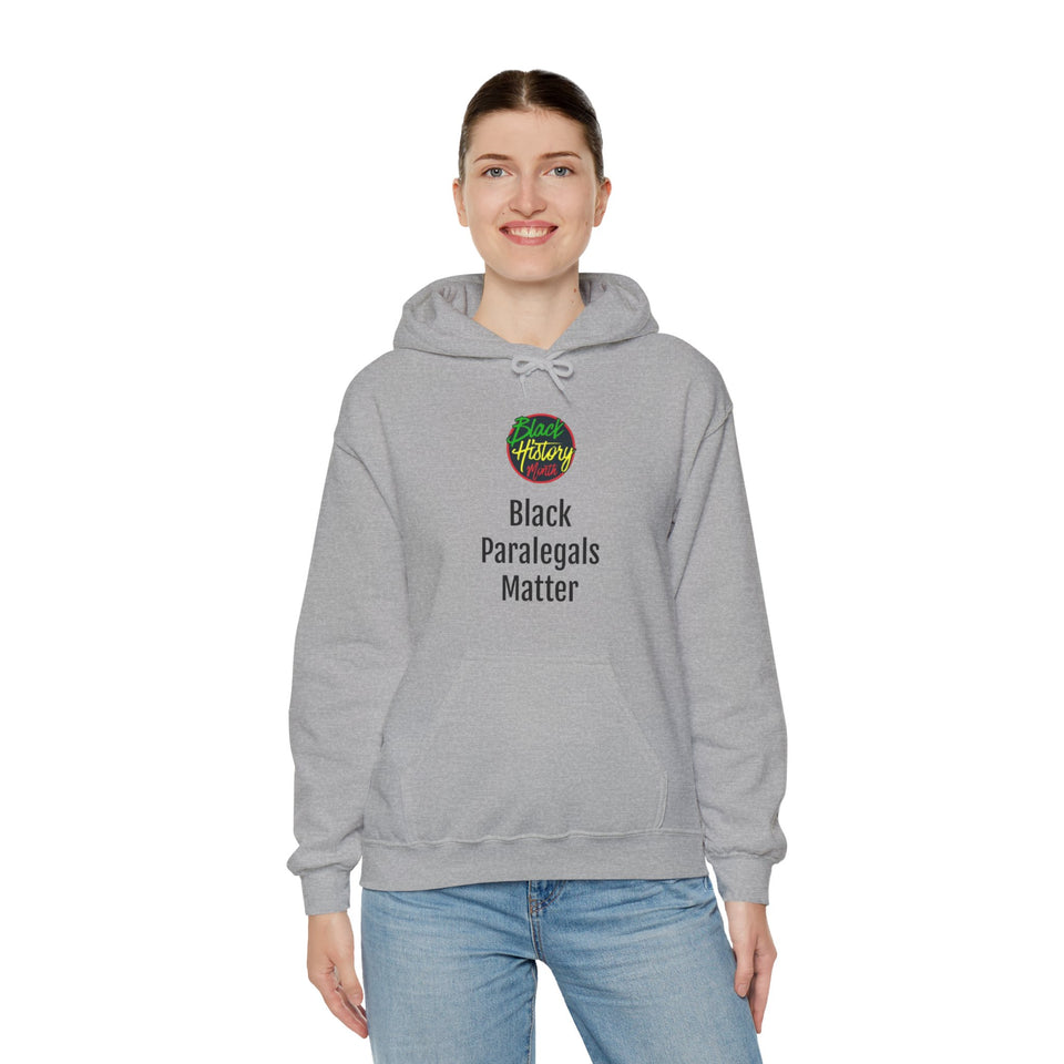 Black Paralegals Matter Hooded Sweatshirt