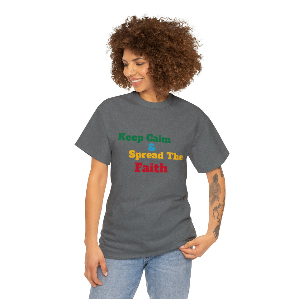 Keep Calm Unisex Heavy Cotton Tee