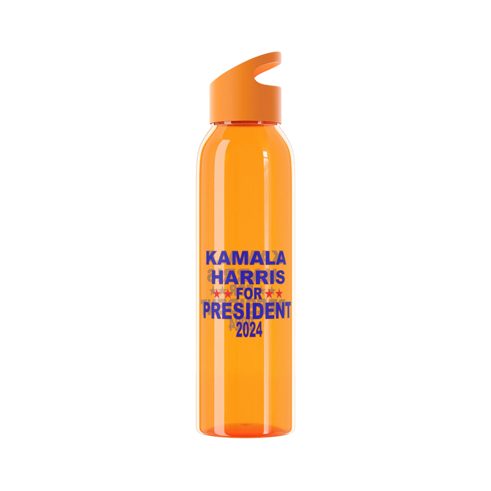 Kamala Harris for President Sky Water Bottle