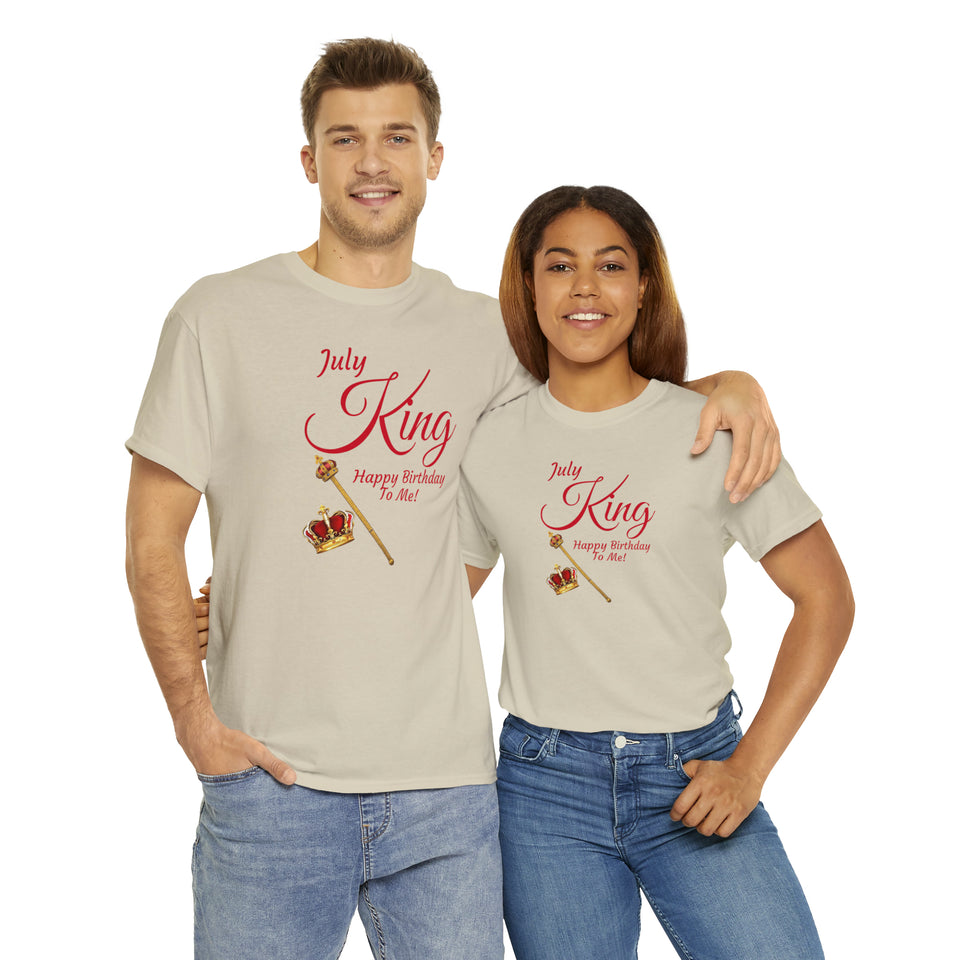 July King Unisex Heavy Cotton Tee