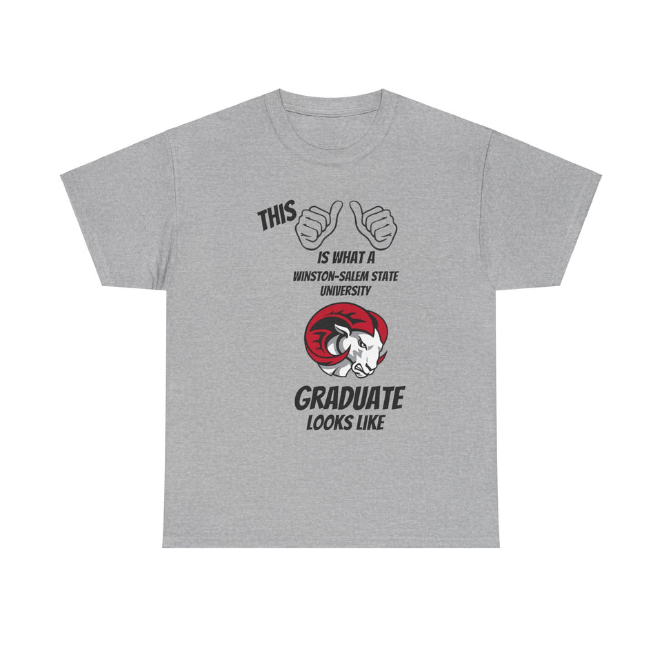 This Is What A WSSU Graduate Looks Like Unisex Heavy Cotton Tee