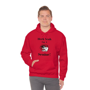 Heck Yeah I'm A WSSU Senior Unisex Heavy Blend™ Hooded Sweatshirt