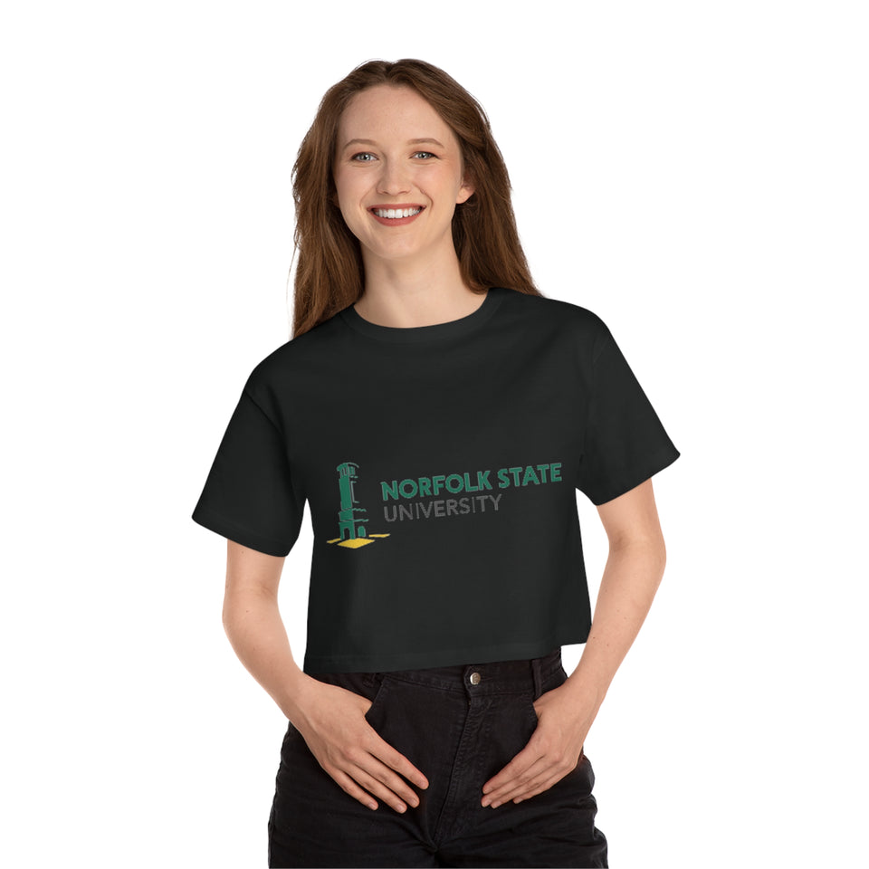 Norfolk State Champion Women's Heritage Cropped T-Shirt