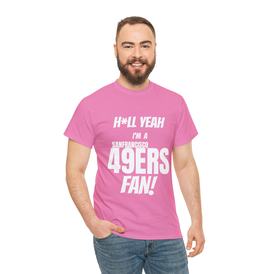 San Francisco Football Unisex Heavy Cotton Tee