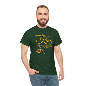 November King Unisex Heavy Cotton Tee