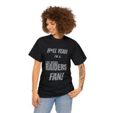 Las Vegas Raiders Football Unisex Heavy Cotton Tee