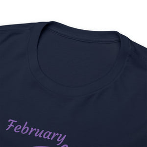 February King Unisex Heavy Cotton Tee