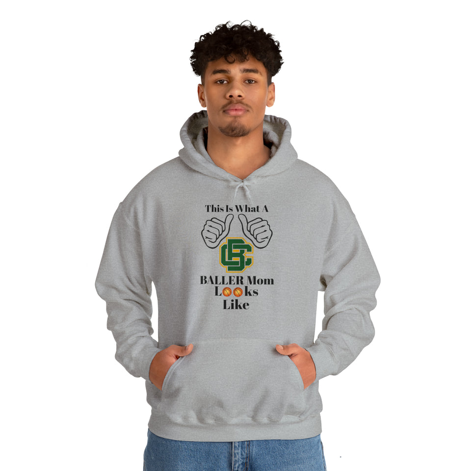 Bessemer City Baller Mom Unisex Heavy Blend™ Hooded Sweatshirt