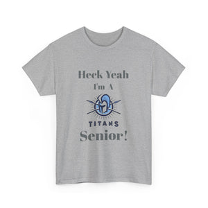 Heck Yeah I'm A Hopewell High School Senior Class Of 2025 Unisex Heavy Cotton Tee