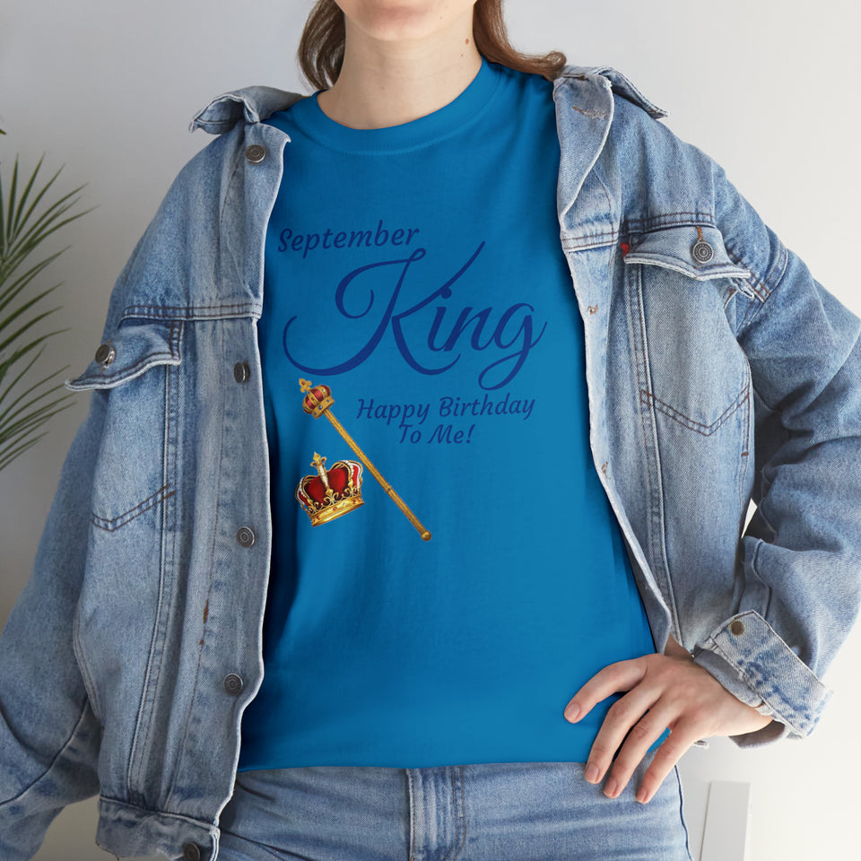 September King Unisex Heavy Cotton Tee