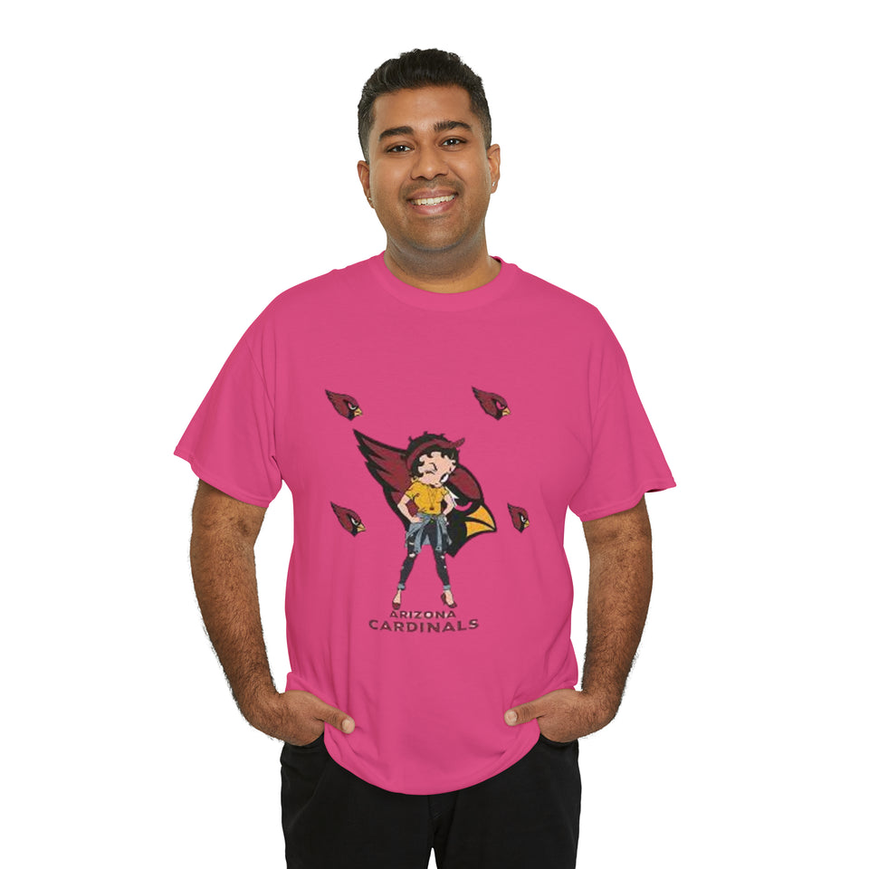 Arizona Cardinals Betty Unisex Heavy Cotton Tee