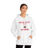 Heck Yeah My Son is A Gardner Webb Senior Unisex Heavy Blend™ Hooded Sweatshirt