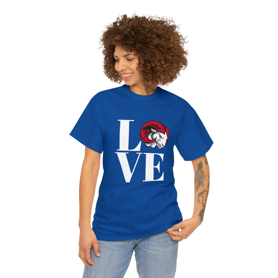 LOVE WSSU Unisex Heavy Cotton Tee