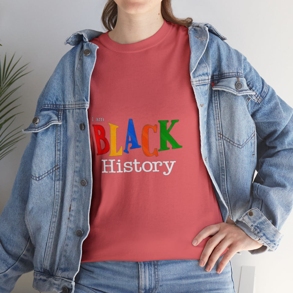 I Am Black History Cotton Tee
