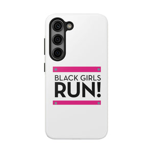 Black Girls Run Tough Phone Cases