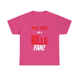 Buffalo Bills Football Unisex Heavy Cotton Tee