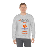 This Is What A Clemson Senior Looks Like Unisex Heavy Blend™ Crewneck Sweatshirt