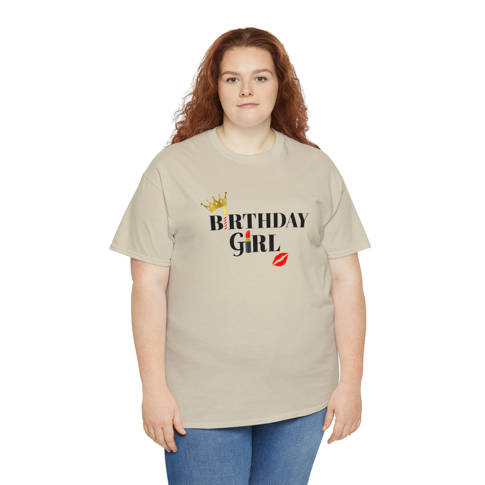 Birthday Girl Unisex Heavy Cotton Tee