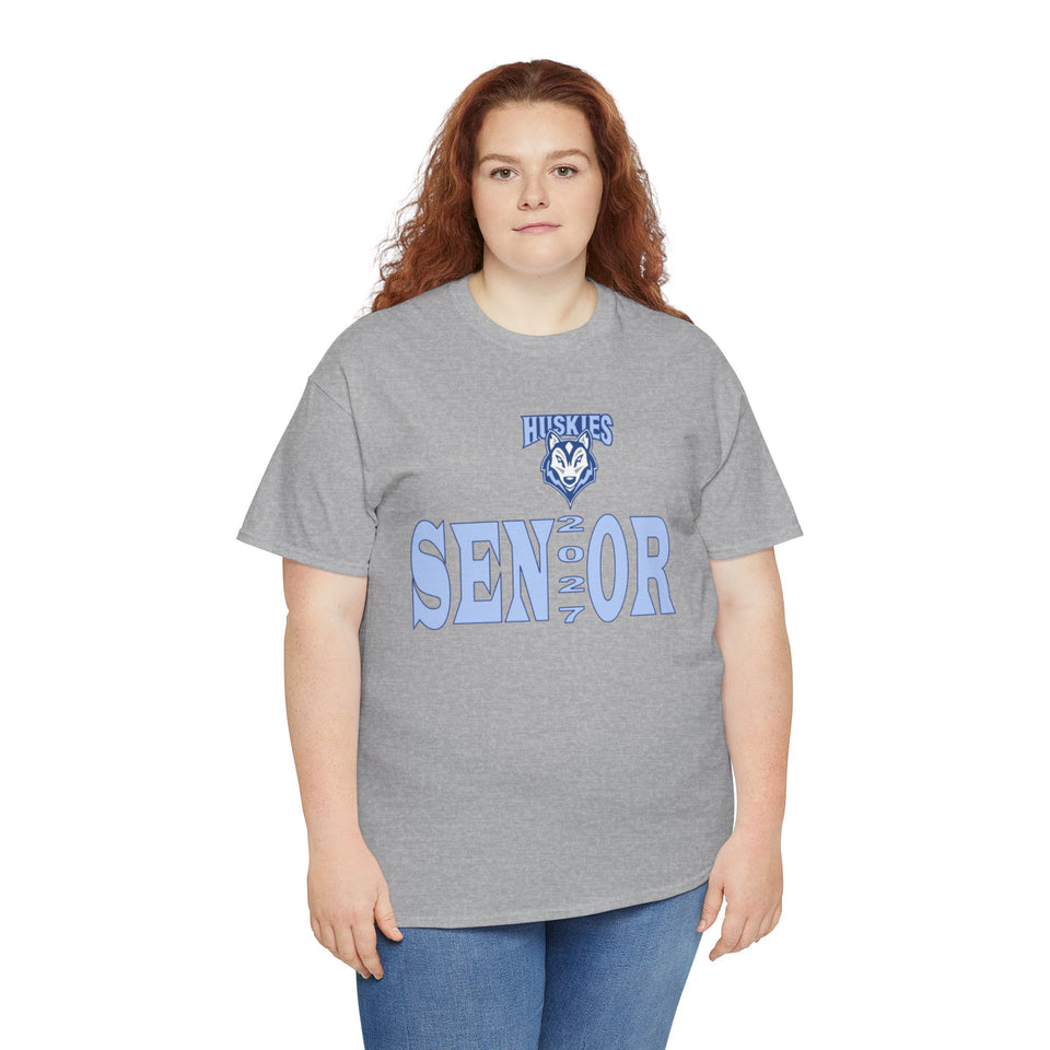 Hunter Huss HS Senior 2027 Unisex Heavy Cotton Tee