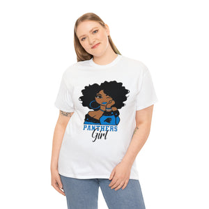 NFL Carolina Panthers Girl Unisex Heavy Cotton Tee