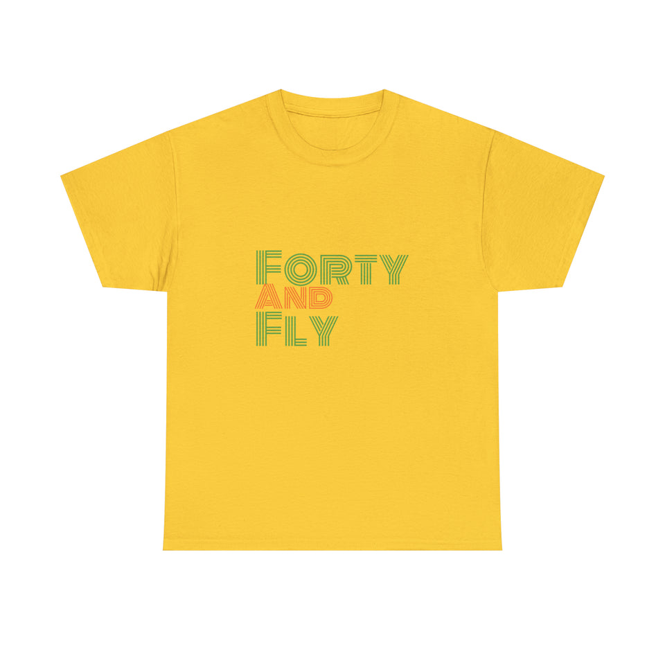 Forty Unisex Heavy Cotton Tee