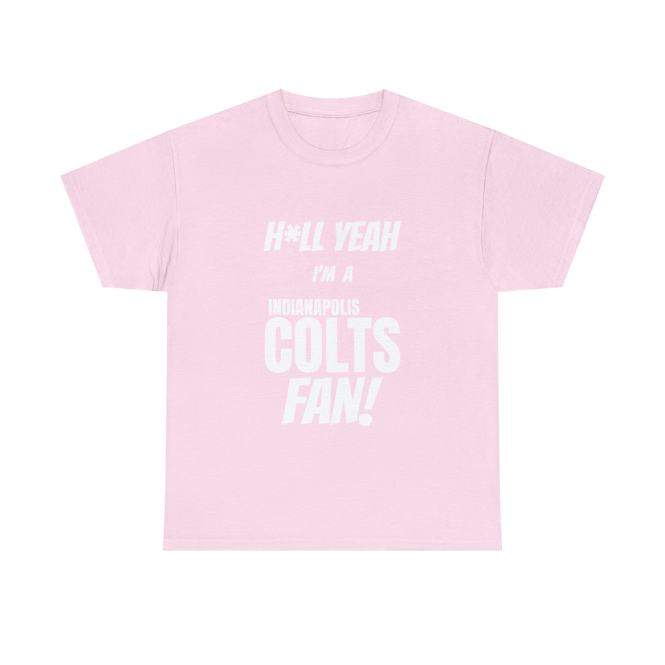 Indianapolis Colts Football Unisex Heavy Cotton Tee