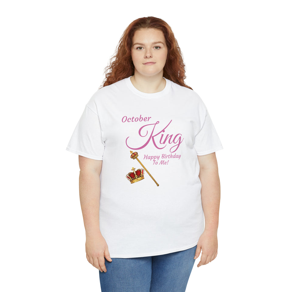 October King Unisex Heavy Cotton Tee